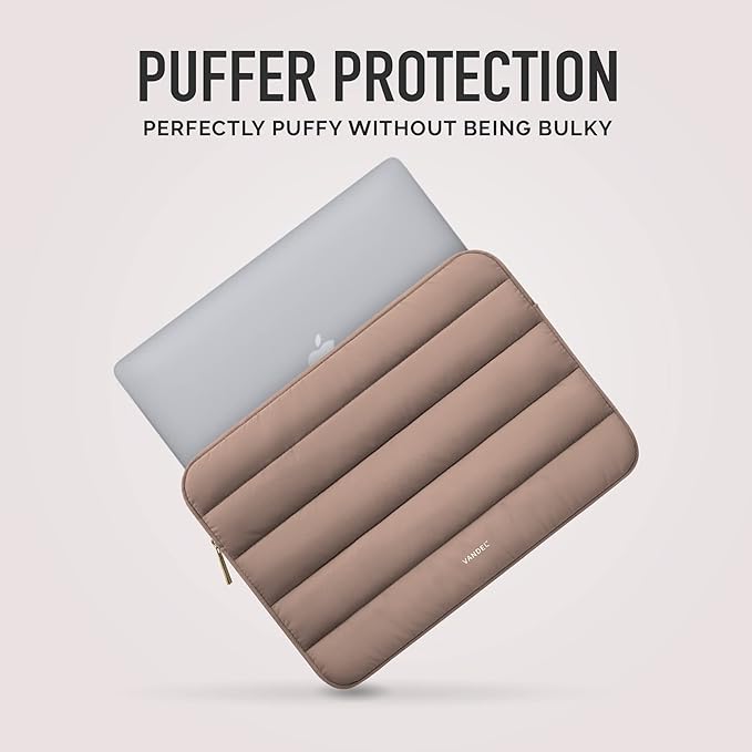 Vandel The Original Puffy Laptop Sleeve Case, 13-14 inch Laptop Sleeve Bag, Laptop Case 13.3 Inch, Compatible with MacBook Air 13/14, iPad 12.9, HP Dell ASUS, Computer Bag Cover