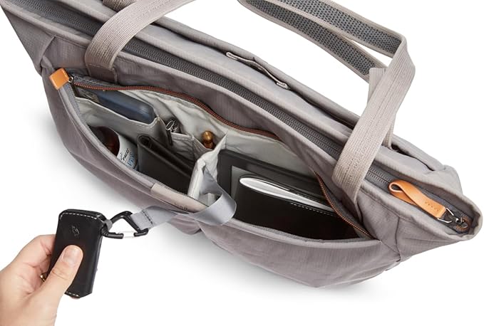 Bellroy Tokyo Wonder Tote (12L laptop tote bag, fits 14” laptop) - StormGray