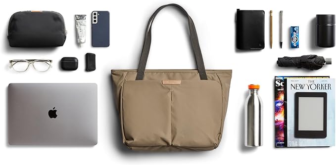Bellroy Tokyo Wonder Tote (12L laptop tote bag, fits 14” laptop) - Khaki