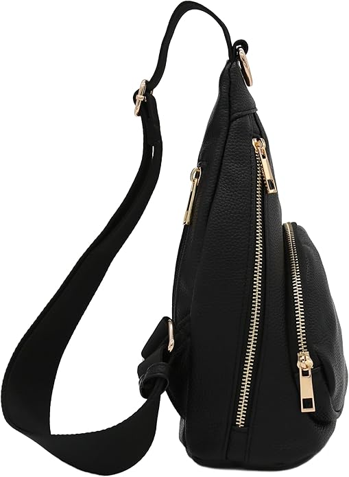 FashionPuzzle Compact Triangle Sling Bag