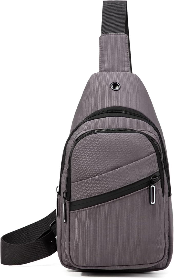 EVANCARY Small Sling Bag for Women Men, Sling Backpack Chest Daypack Crossbody Bag for Travel Outdoor Hiking