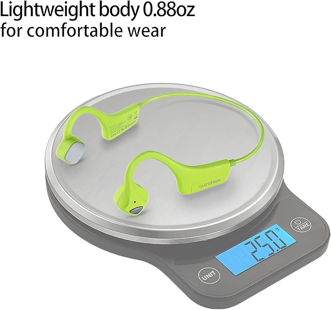 Bone Conduction Headphones Bluetooth Wireless Open Ear Headset Multipoint Connection Waterproof Sports Headphones for Workouts Running Walking Cycling Fitness Fishing Yoga