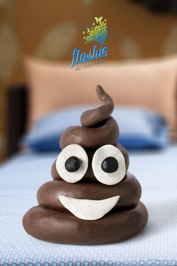 Flushie Pre-Toilet Spray for Poop Travel Size Toiletries Bathroom Spray for Poop Spray for Toilet Deodorizer Traveling Essentials Poop deodorizer Poop Odor eliminator… (Unscented, 1oz 4pack)