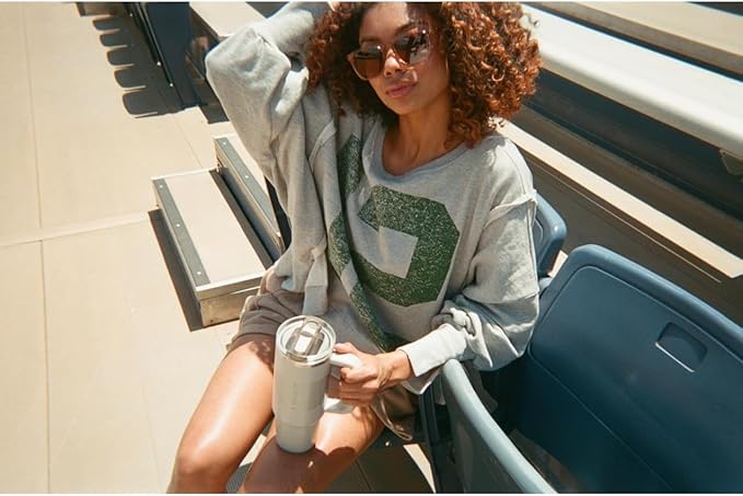 STANLEY Quencher ProTour Flip Straw Tumbler with Leakproof Lid | Built-In Straw & Handle | Cupholder Compatible for Travel | Insulated Stainless Steel Cup | BPA-Free