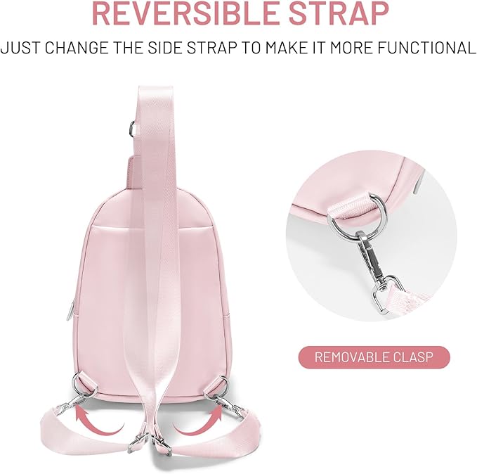 Crossbody Bags for Women Small Sling Bag Travel Cross Body Bag Anti Theft Fanny Pack Chest Purse Trendy Mini Backpack