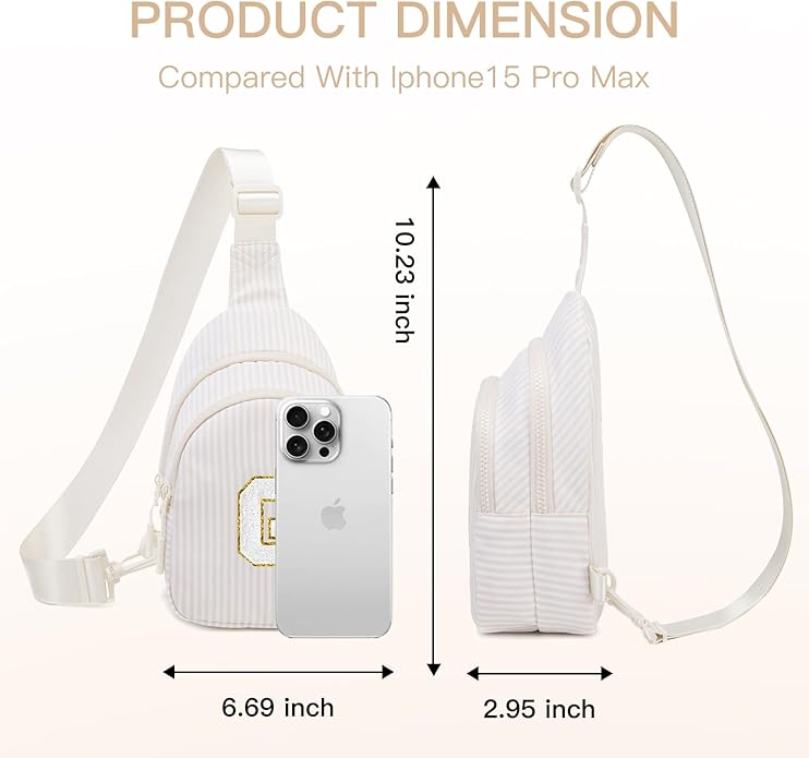 Gifts for 8 9 10 11 12 Year Old Girls Sling Bag Crossbody Bags Fanny Pack for Teen Girls Personalized Gifts for Women