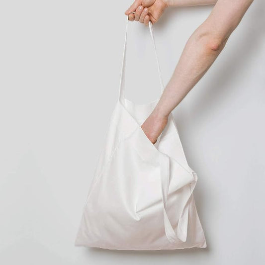 NPBAG 25 Pack 15'' X 16'' White Cotton Tote Bags, Lightweight Blank Bulk Cloth bags with 1pc of PTFE Teflon Sheet
