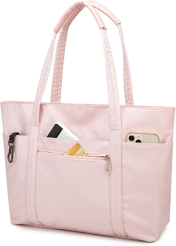 Kinmac Women's Laptop Tote Bag Top Handle Handbag Work Bag for Laptop Computer Up to 15.6 inch