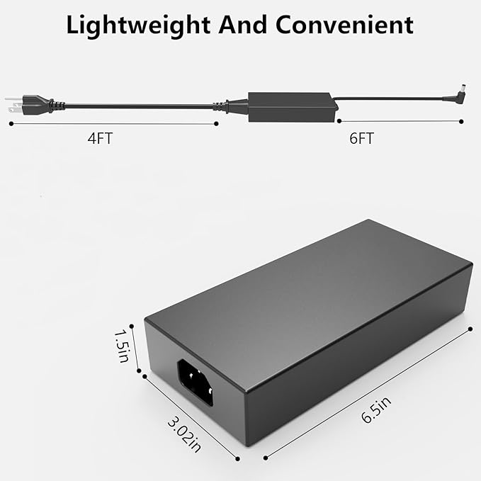 150W AC Charger Fit for Asus Creator Q Q540 Q540V Q540VJ Q530 Q530V Q530VJ Zenbook Flip Q535UD Q535U Q535 Q536FD Q536F Q536 Q546FDX Q546FD Q546F Q546 Q547FD Q547F Q547 Laptop Power Supply