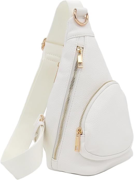 FashionPuzzle Compact Triangle Sling Bag