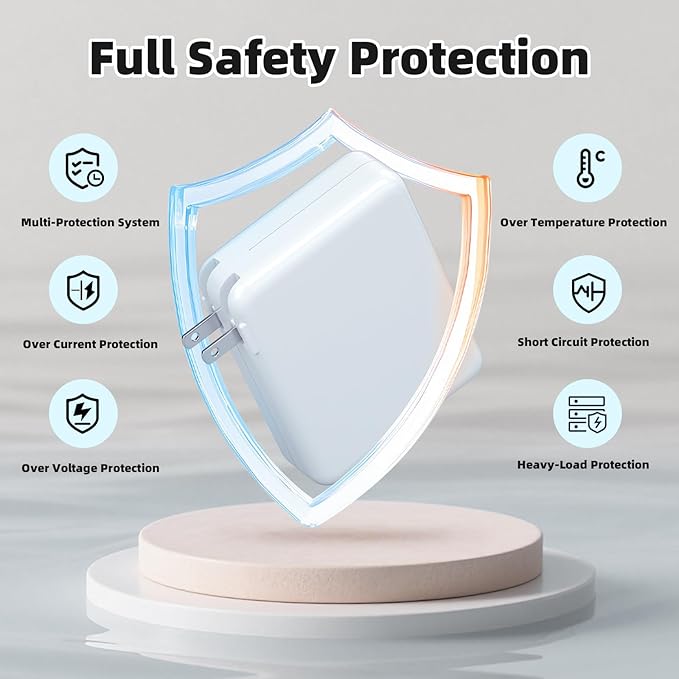 Mac Book Pro Charger, Csevanli 280W USB C Charger Fast Charger Adapter Compatible with MacBook pro/Air 13, 14, 15, 16 inch, ipad Pro,Samsung Galaxy and All USB C Device (2 Cables Included)