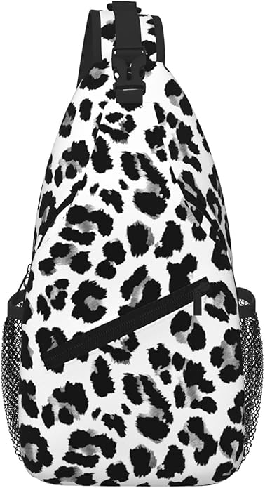 Cross Chest Bag Diagonally for Men Shoulder Bag for Travel Hiking Trendy Sling Bag with Adjustable Shoulder Strap