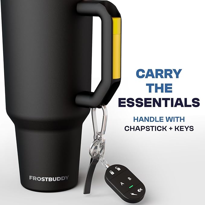 Frost Buddy Thicc Buddy - 40 oz Stainless Steel Vacuum Insulated Tumbler with Lid and Straw for Water - Travel Mug Cupholder Friendly - Gifts for Women Men Him Her (Wonderlust)