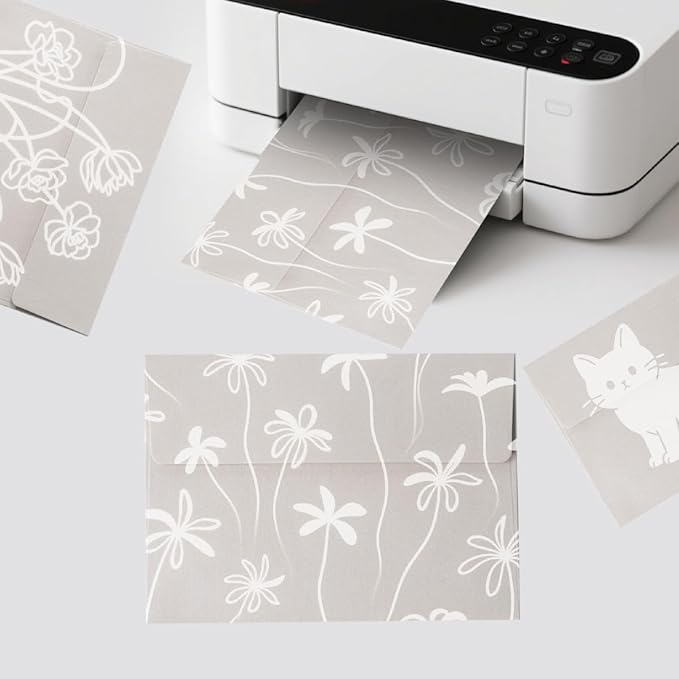 Keketer A4 Metallic Silver 4x6 Envelopes 70 Pack Self - Seal, for 4x6 Cards, Weddings, Invitations, Baby Shower 4.25 x 6.25 Inches