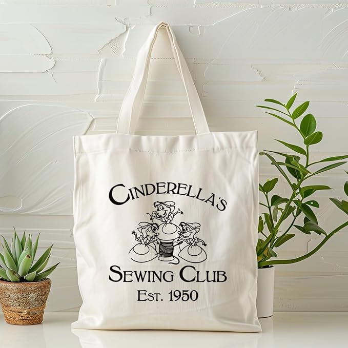 Canvas Tote Bag Aesthetic for Women,Reusable Canvas Cute Shoulder Bag for Grocery, Shopping, Beach & Daily Use