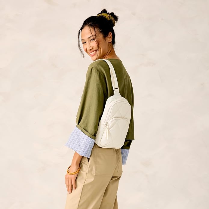 Vera Bradley Featherweight Lorman Sling Backpack