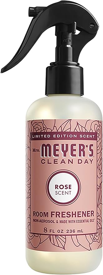 MRS. MEYER'S CLEAN DAY Room Freshener Variety Scents 3 CT (Rose + Lilac + Mint) 8 fl oz.