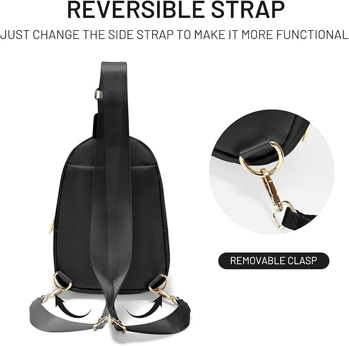 Crossbody Bags for Women Small Sling Bag Travel Cross Body Bag Anti Theft Fanny Pack Chest Purse Trendy Mini Backpack