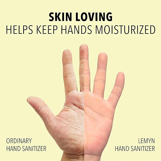 Medical Grade Hand Sanitizer Gel - 97% ORGANIC - 8 FL.OZ. with PUMP (PACK OF 4)