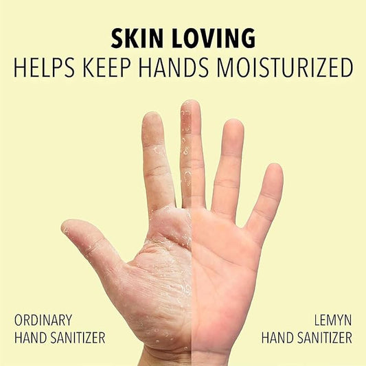 Medical Grade Hand Sanitizer Gel - 97% ORGANIC - 8 FL.OZ. with PUMP (PACK OF 4)