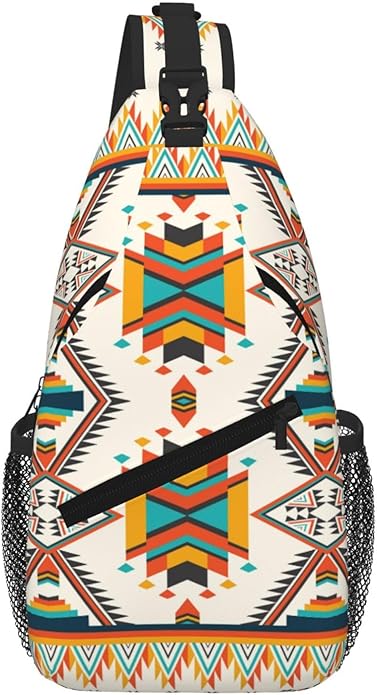 Cross Chest Bag Diagonally for Men Shoulder Bag for Travel Hiking Trendy Sling Bag with Adjustable Shoulder Strap