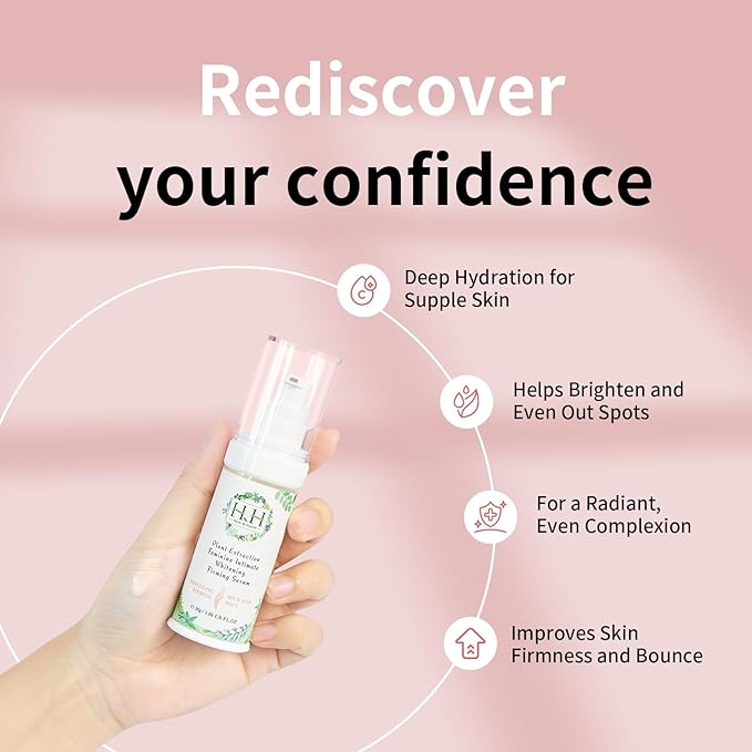 HH Intimate Brightening Serum Citrus Scent & Feminine Hygiene Spray Fresh Flora Scent, Natural Plant-Based, pH3.6, Moisturizing, Odor Control, Itch Relief, Tightening for Sensitive Skin