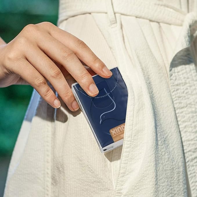 Jekiyo 4-ply Mini Pocket Facial Tissue, Travel Size Pocket Tissues, 120 Packs