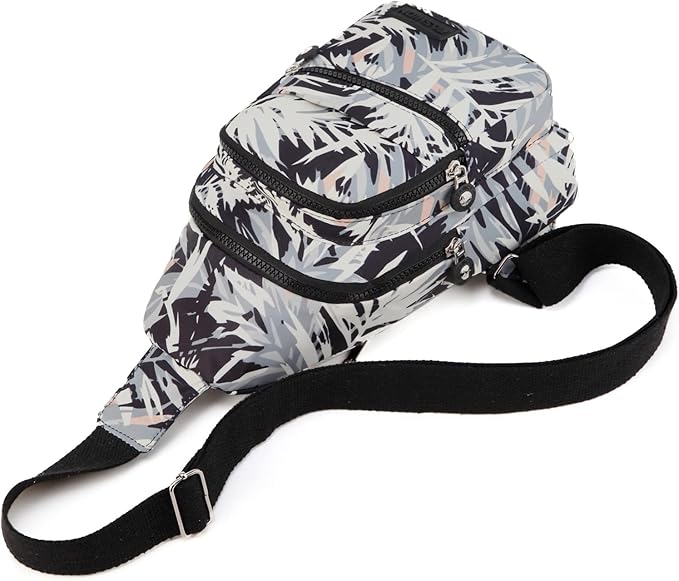 EVANCARY Small Sling Bag for Women Men, Sling Backpack Chest Daypack Crossbody Bag for Travel Outdoor Hiking