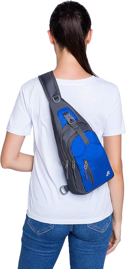 Y&R Direct 14 Colors Lightweight Sling Backpack Sling Bag Travel Hiking Small Backpack for Women Men Gifts