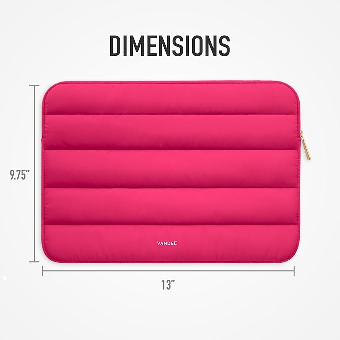 Vandel The Original Puffy Laptop Sleeve Case, 13-14 inch Laptop Sleeve Bag, Laptop Case 13.3 Inch, Compatible with MacBook Air 13/14, iPad 12.9, HP Dell ASUS, Computer Bag Cover