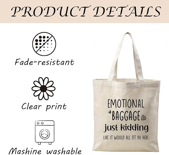 Canvas Tote Bag Aesthetic for Women,Reusable Canvas Cute Shoulder Bag for Grocery, Shopping, Beach & Daily Use