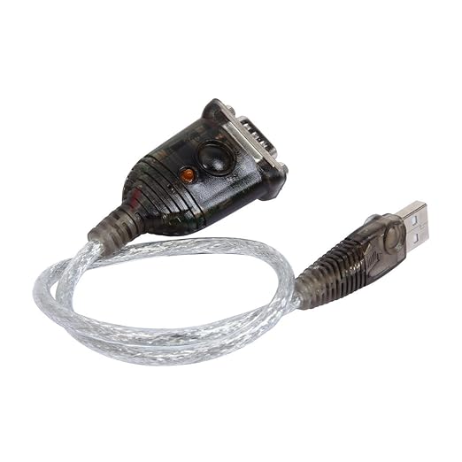 ATEN UC232A USB to Serial Converter USB-A to RS-232 Adapter (35cm) to PDA/Serial (DB9) Port Converter for Laptop PC Modem Printer Network Switch Scanner PLC Controller POS - Windows, Mac, Linux