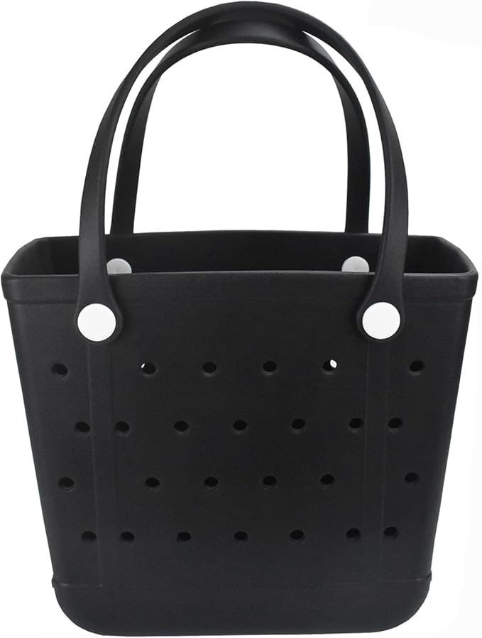 X Large Beach Bag, Oversized Rubber Beach Bag, Washable Open Tote Bag Durable Tote Travel Bags