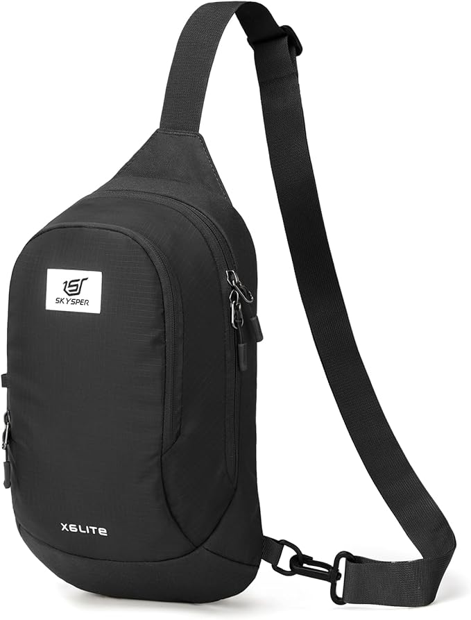 SKYSPER Sling Bag RFID Crossbody Sling Backpack Travel Cross Body Bag Shoulder Sling Daypack