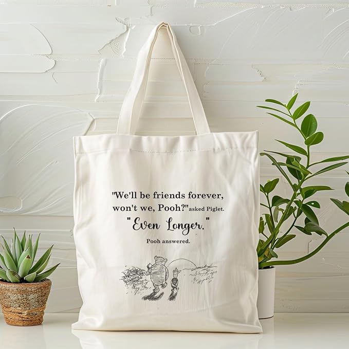 Canvas Tote Bag Aesthetic for Women,Reusable Canvas Cute Shoulder Bag for Grocery, Shopping, Beach & Daily Use