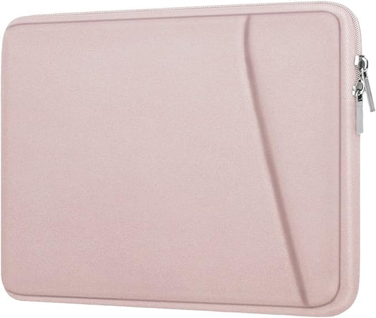 Laptop Case 14 inch, Durable Carrying Sleeve Bag Shockproof Protective Case Cover, Handbags Briefcase Laptop Bag Compatible with 14" MacBook Air/Pro HP Asus Lenovo Notebook Computer, Pink