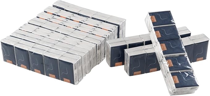 4-Ply Mini Tissues Travel Size, Pocket Size Facial Tissue, 100 Packs