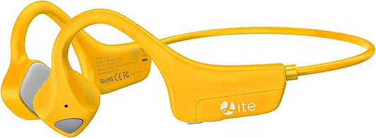 Bone Conduction Headphones Bluetooth - Wireless Open-Ear Headset with Microphones Lightweight Sweat Resistant Waterproof Running Earphones, Long Battery Life