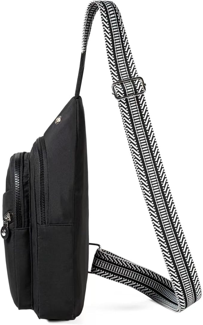 EVANCARY Small Sling Bag for Women Men, Sling Backpack Chest Daypack Crossbody Bag for Travel Outdoor Hiking