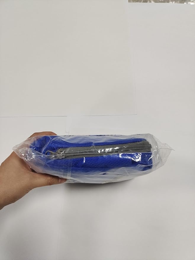 ZOMAKE Lightweight Packable Backpack, 35L Light Foldable Hiking Backpacks Water Resistant Collapsible Daypack for Travel(Dark Blue)