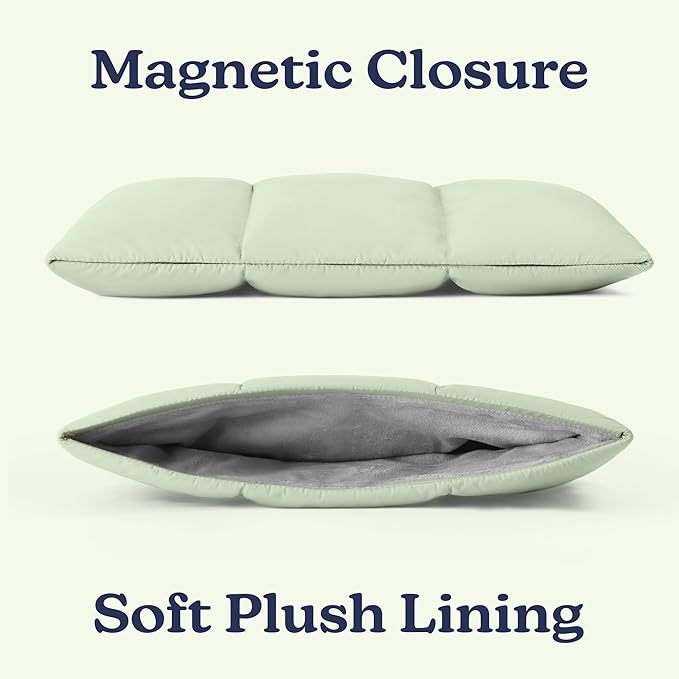 Vandel Puffy Laptop Sleeve Case, 13-14 inch Laptop Sleeve Bag, Waterproof Fabric Laptop Case 13.3 Inch, Compatible with MacBook Air/Pro 13 / Pro 14