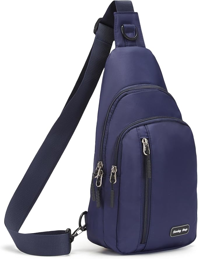 Seoky Rop Small Sling Bag Crossbody for Men Women One Strap Shoulder Cross Body Bag Sling Backpack for Travel