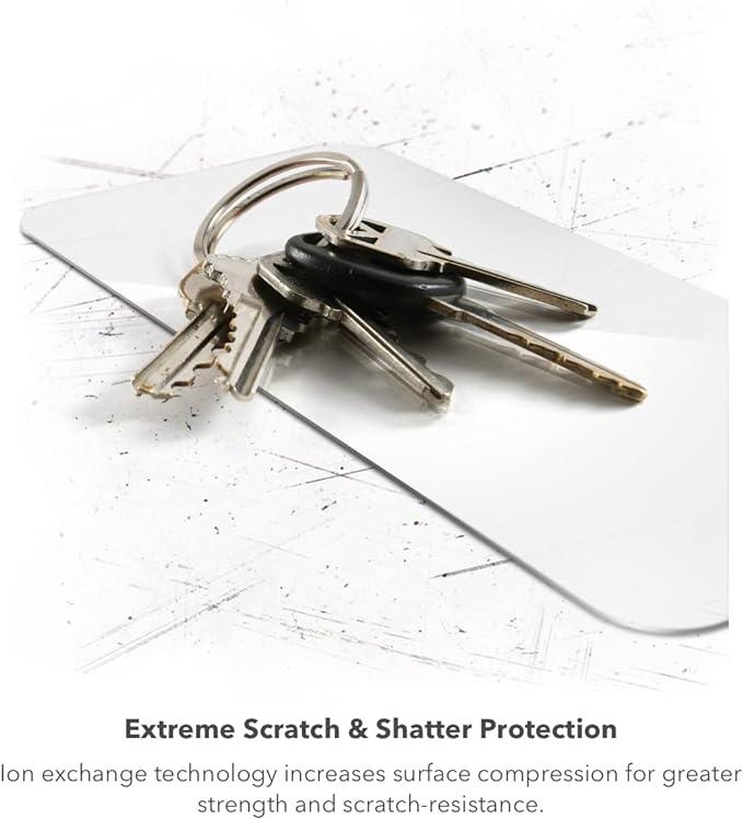 ZAGG Glass Elite Anti-Glare Screen Protector for Apple iPhone 14 Pro - 5X Shatter Protection, Anti-Fingerprint Technology, InvisibleShield, Easy to Install