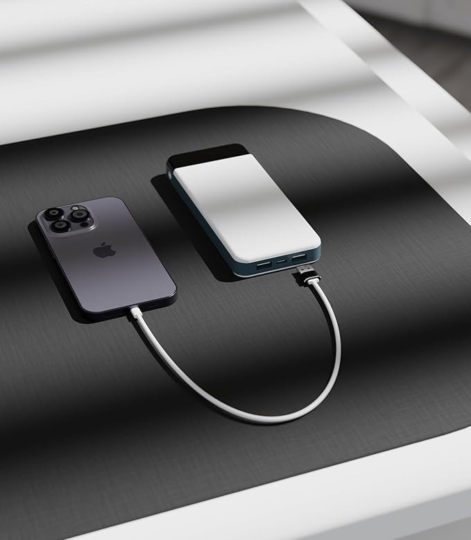 USB to USB C Adapter 10-Pack, Charger Converter for iPhone 14, Samsung Galaxy, iPad, Apple Watch, Type-C Female to A Male (USB-A to USB-C)