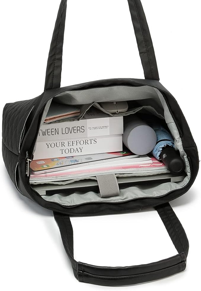 Kinmac Women's Laptop Tote Bag Top Handle Handbag Work Bag for Laptop Computer Up to 15.6 inch