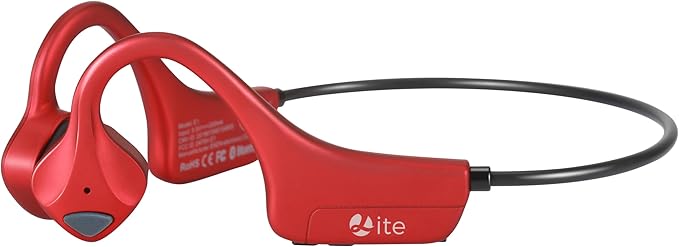 Bone Conduction Headphones Bluetooth Open Ear Earbuds Wireless Headset Bluetooth Titanium Lightweight Waterproof for Workout Running Hiking Walking Bicycling