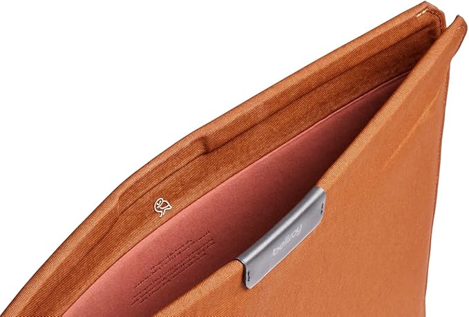 Bellroy Laptop Sleeve (Fits 16 Inch Laptop or MacBook, Slim Protective Case with Magnetic Closure) - Bronze
