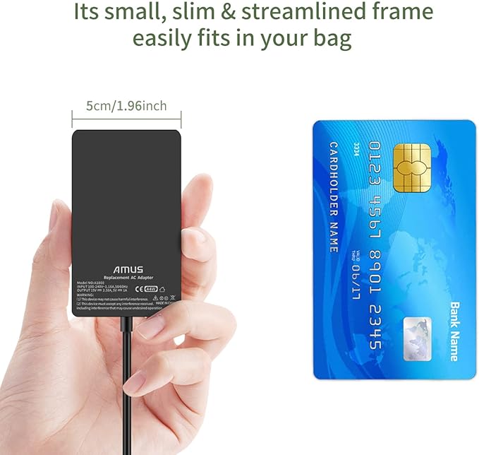 44W 15V 2.58A Surface Pro AC Laptop Charger fit for Microsoft Surface Pro 3 Pro 4 Pro 5 Pro 6, Laptop 2/1, Go 2/3 Surface Book 1/2 Model 1625 1800 Power Adapter with 5V 1A USB Charging Port