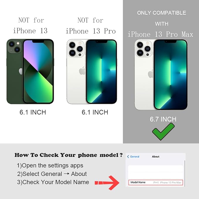 UEEBAI Magnetic for iPhone 13 Pro Max Case, Burgundy Bow Case Compatible with MagSafe, Wireless Slim Clear Ribbon Phone Cover Anti-Yellowing Shockproof Protective Cover for Women Girl - Burgundy