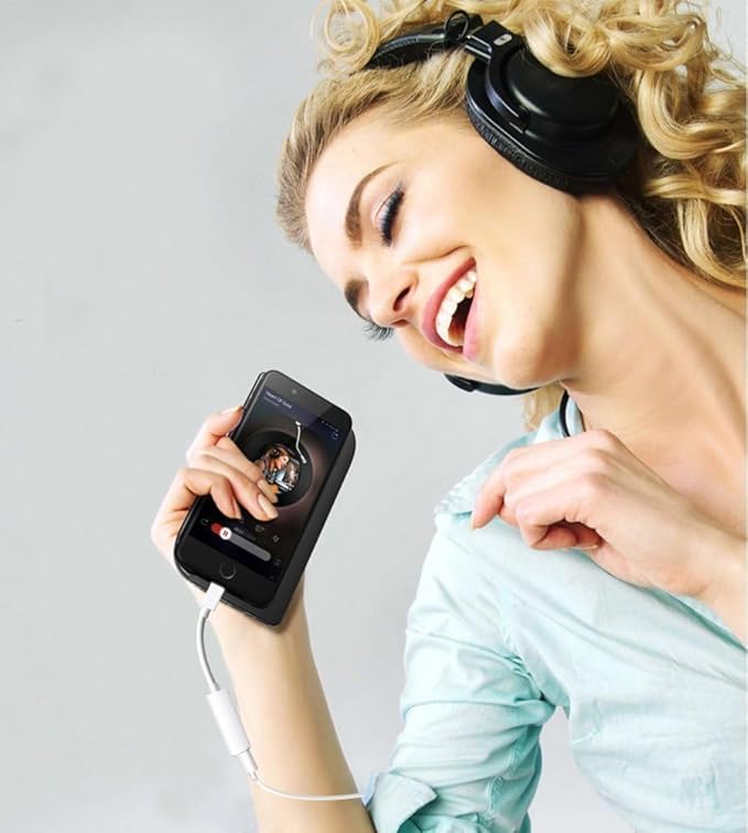 [Apple MFi Certified] iPhone 3.5mm Headphone Jack Adapter,2 Pack for Apple Lightning to 3.5mm Earphones Jack Adapter Cord Dongle Aux Cable Converter Accessories Compatible with iPhone14 13 12 11/Xs/XR